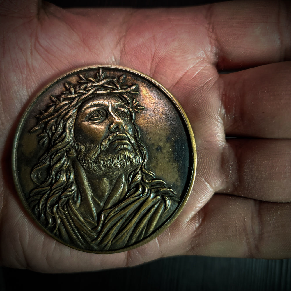 Moneda cu Iisus Mantuitorul